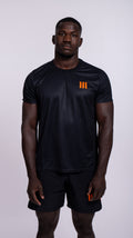 T SHIRT ORANGE NEW BLACK