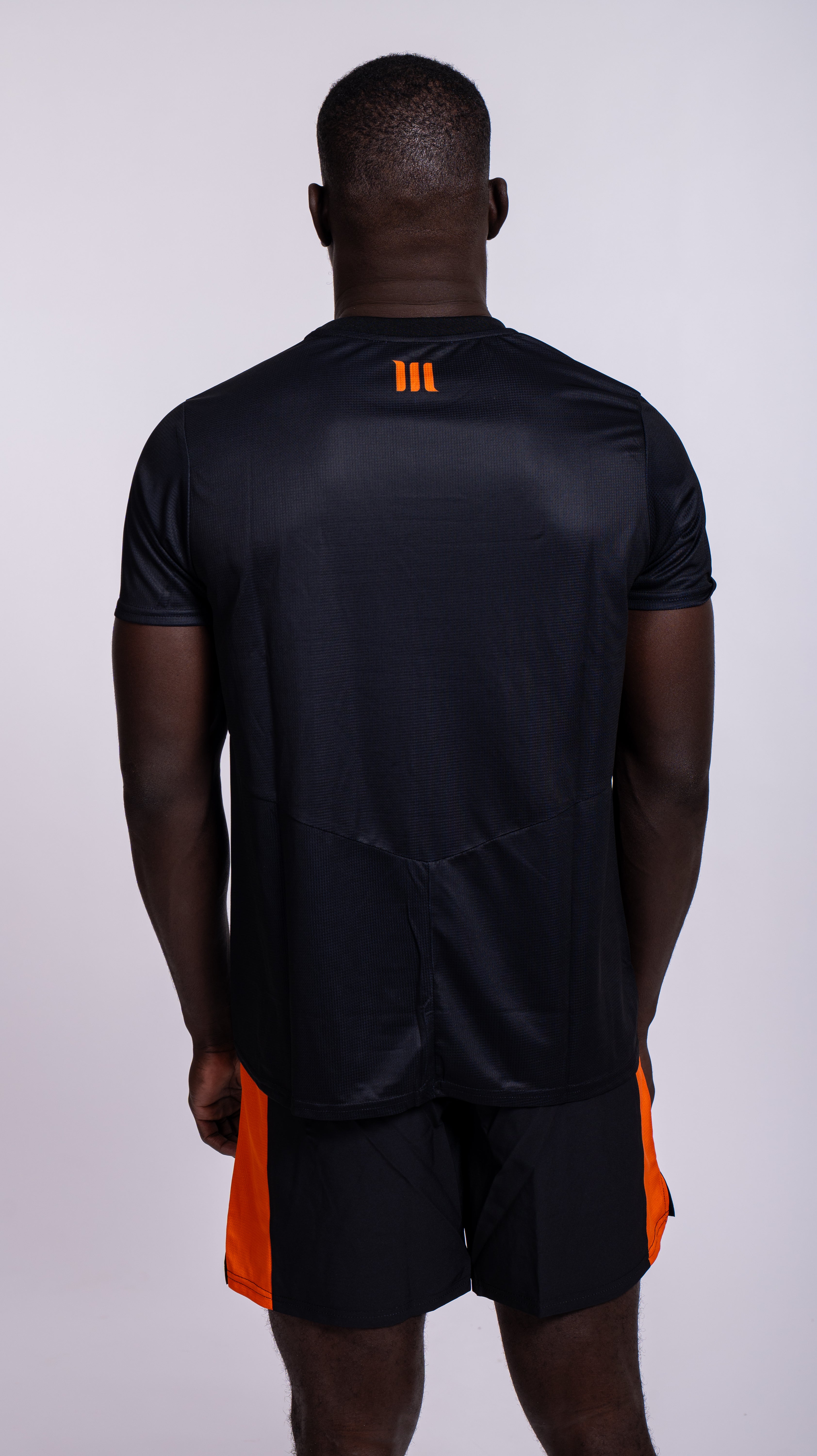 T SHIRT ORANGE NEW BLACK