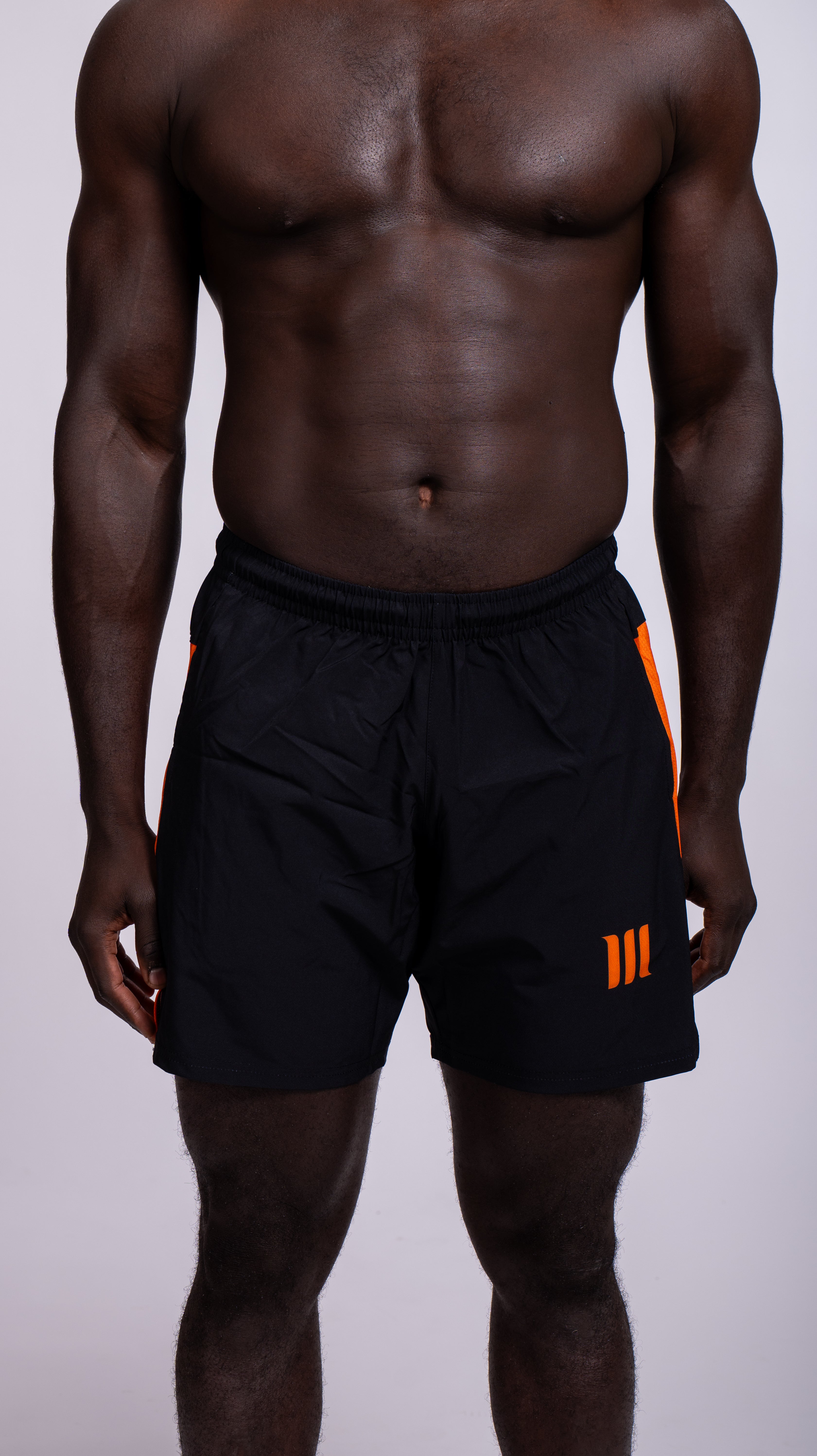 SHORT ORANGE NEW BLACK